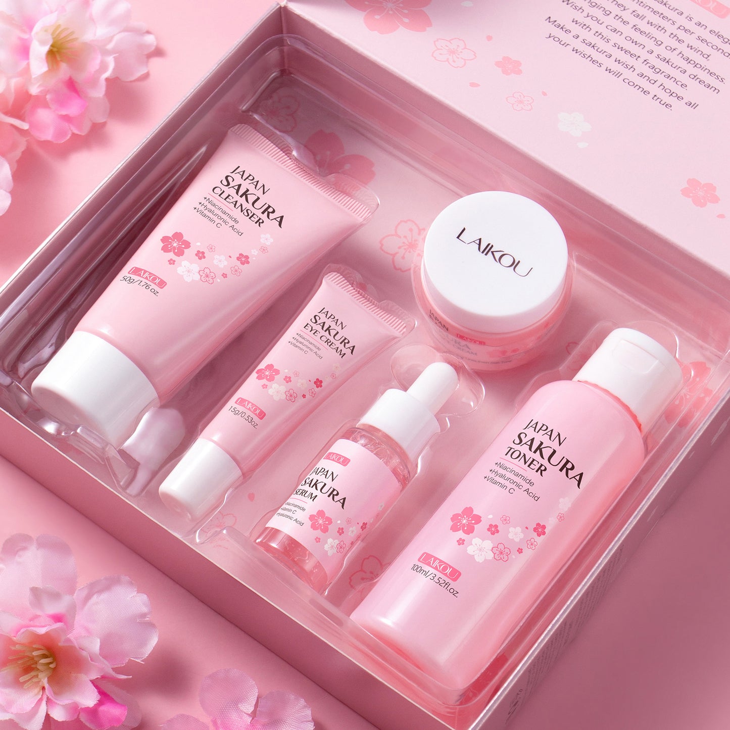 Cherry Blossom Hydration Set
