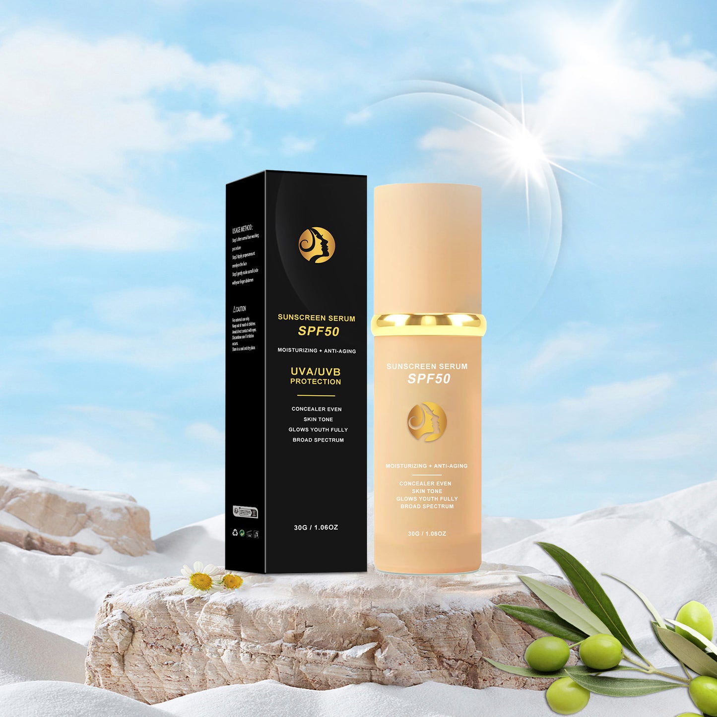 Aevun Sun Veil 4-In-1-Foundation