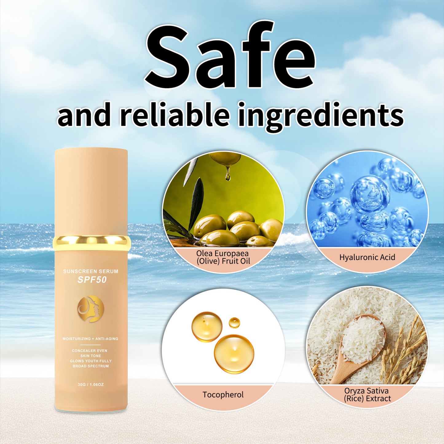 Aevun Sun Veil 4-In-1-Foundation